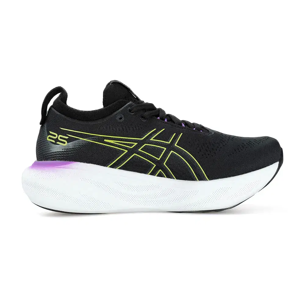 Wmns Gel Nimbus 25 'Black Glow Yellow' 3