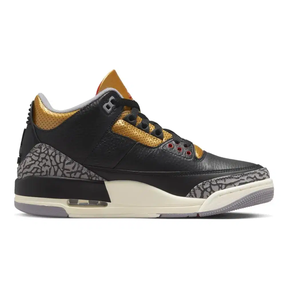 Wmns Air Jordan 3 Retro 'Black Gold' 3