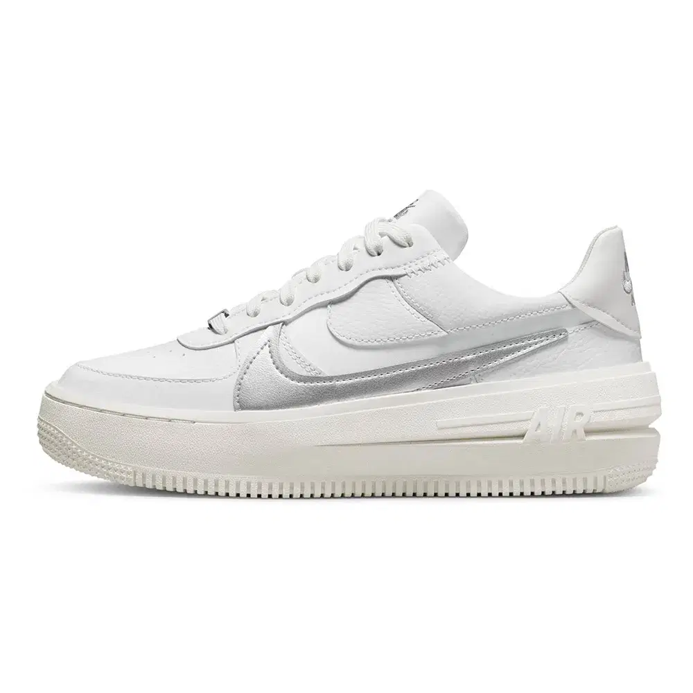 Wmns Air Force 1 PLT.AF.ORM 'White Metallic Silver' 1