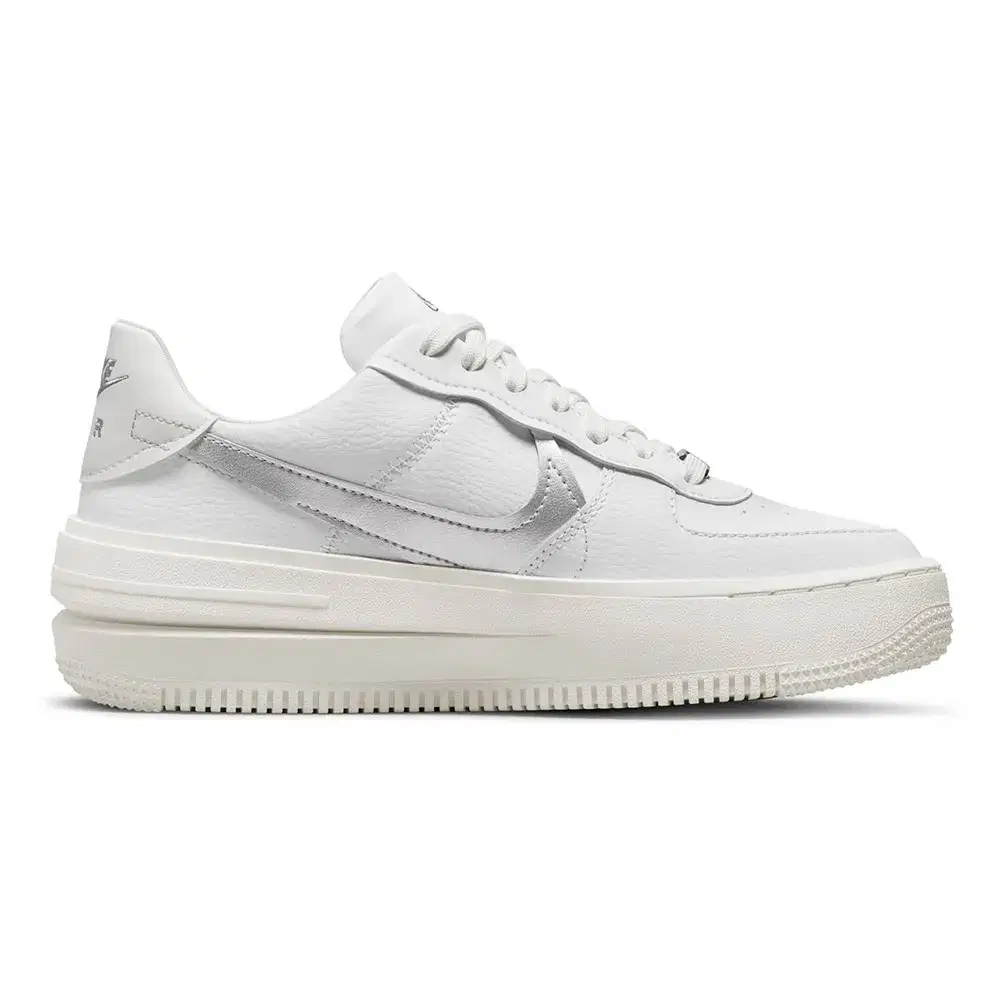 Wmns Air Force 1 PLT.AF.ORM 'White Metallic Silver' 3