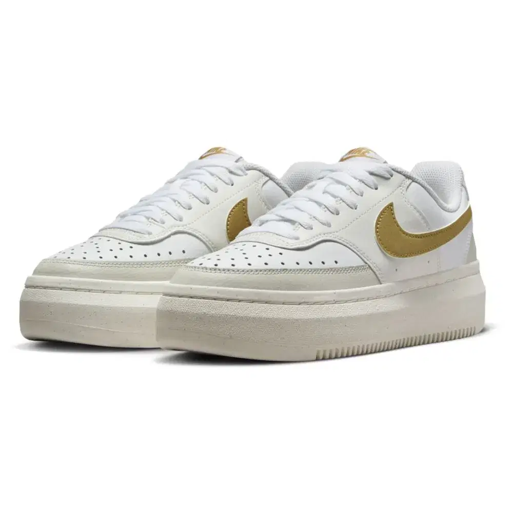 Wmns Court Vision Alta 'Sail Metallic Gold' 5