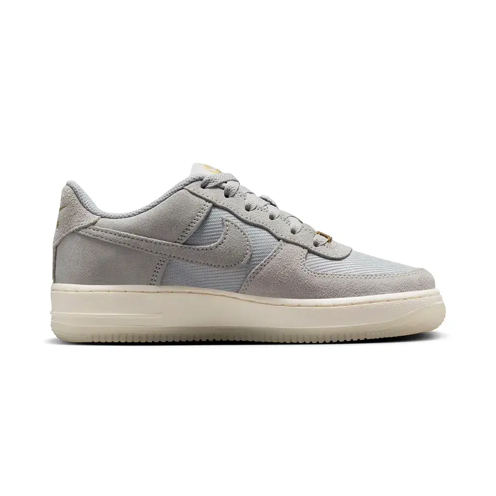 Air Force 1 LV8 Light Smoke Gray Metallic Gold 3