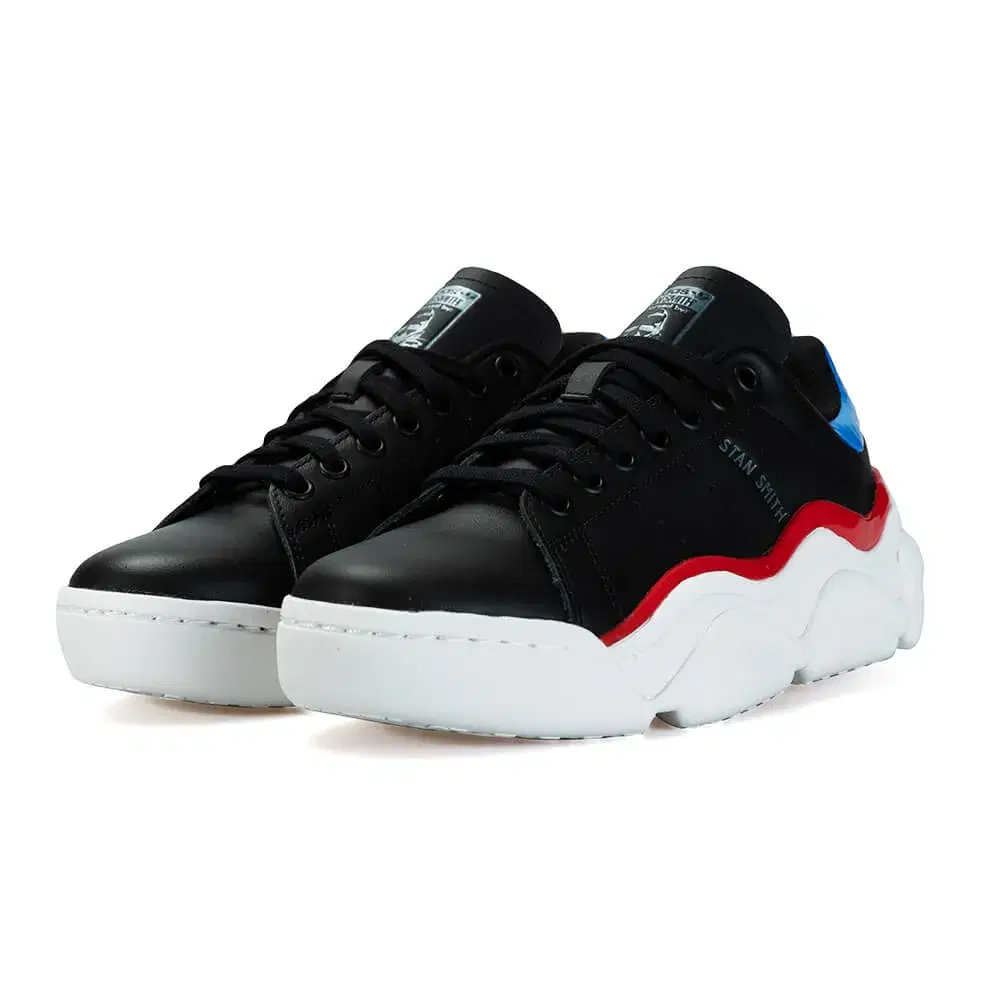 Wmns Stan Smith Millencon 'Black Royal Scarlet' 5