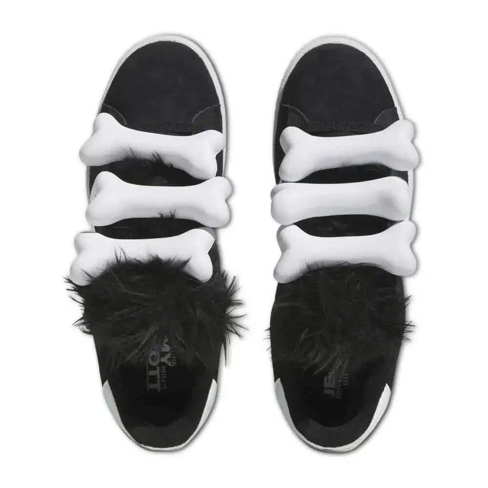 Jeremy Scott x Campus 80s 'Bones - Black' 4