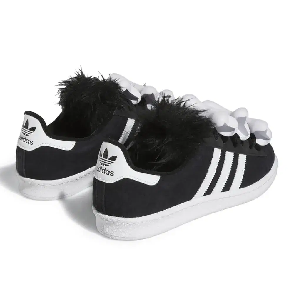 Jeremy Scott x Campus 80s 'Bones - Black' 6
