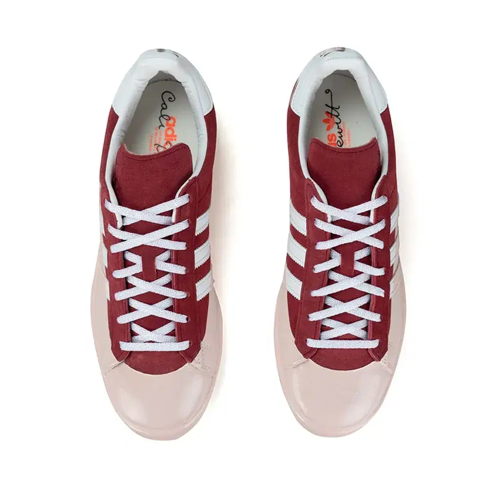 Cali Thornhill Dewitt x Campus 80s 'Burgundy' 4