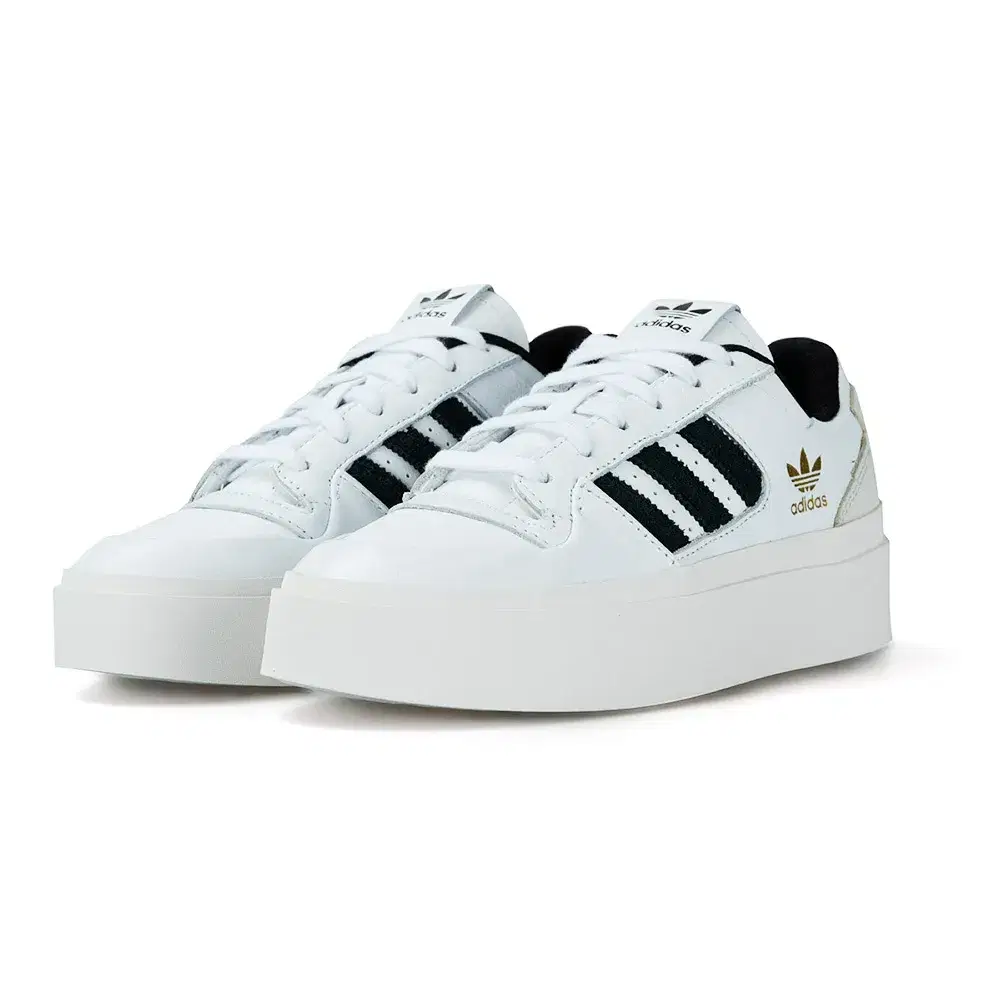 Wmns Forum Bonega 'White Black Gold' 5