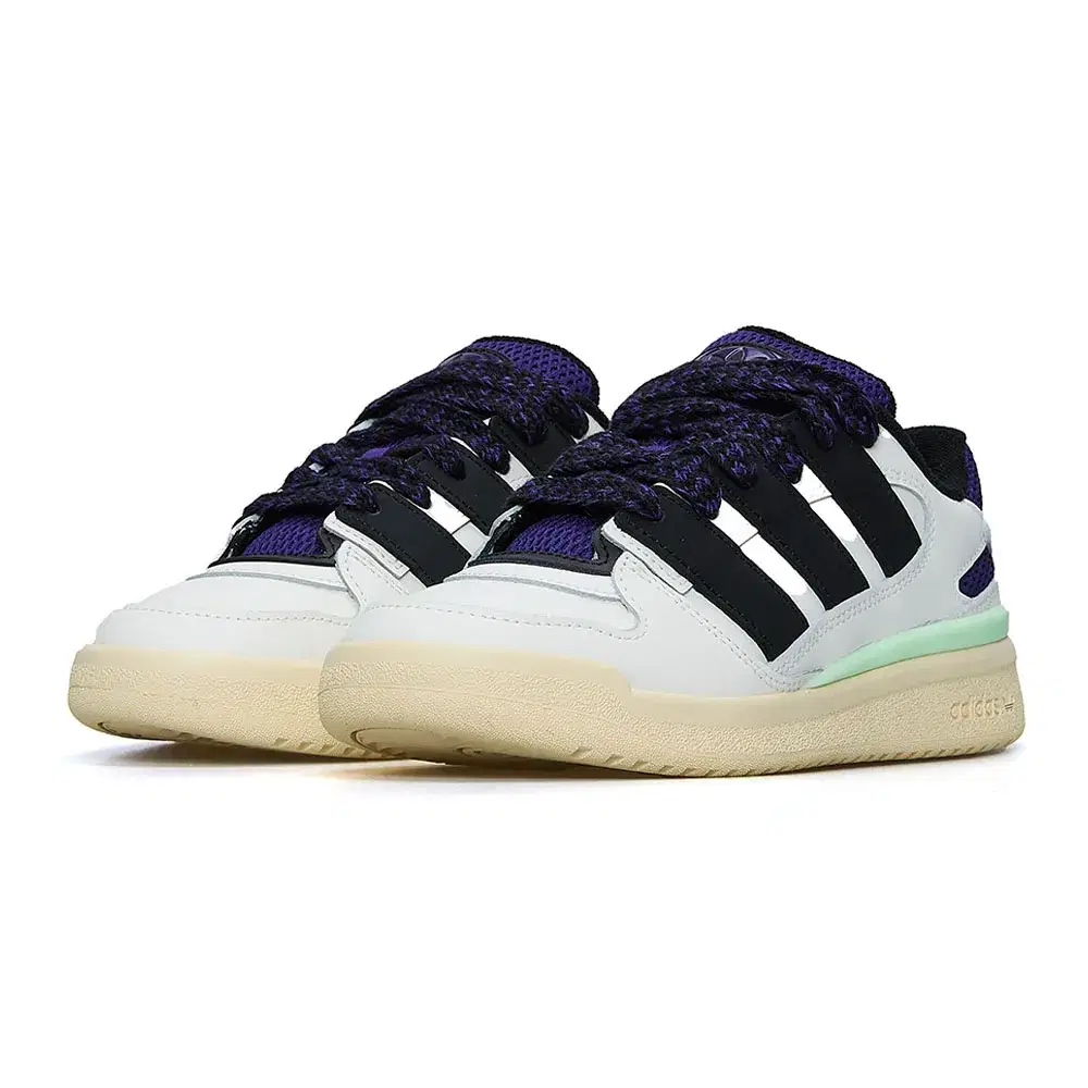 Wmns Forum2000 'Off White Black Purple' 2