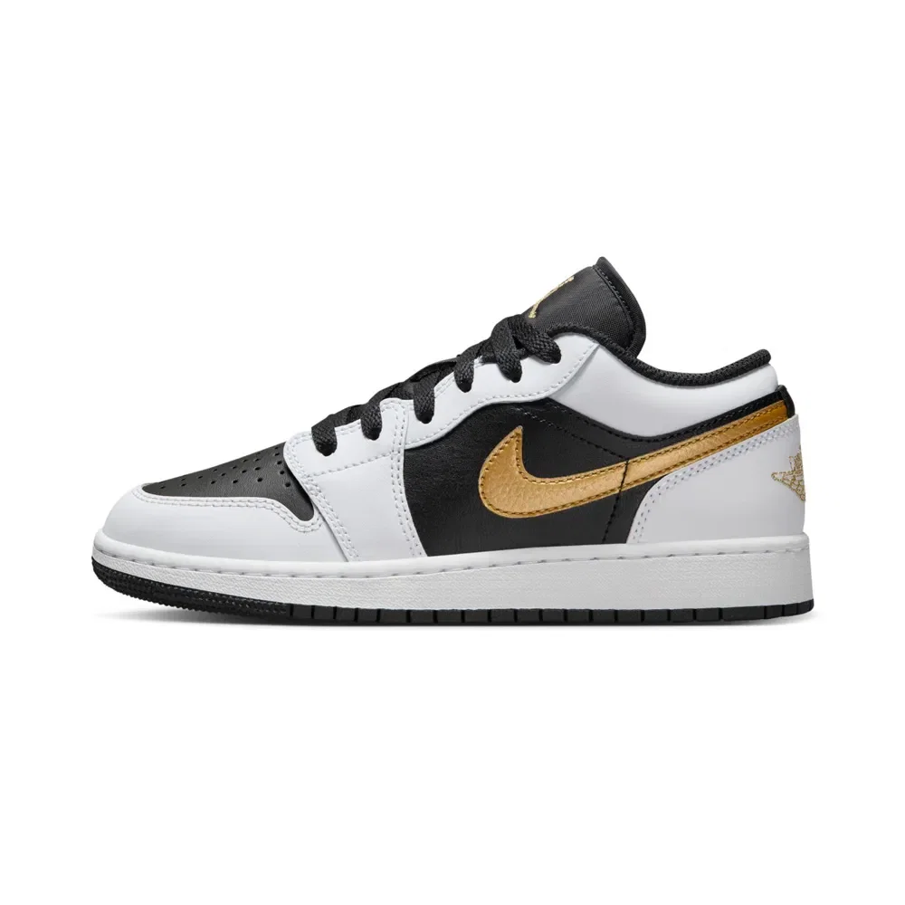 Air Jordan 1 Low GS 'Gold Swoosh'