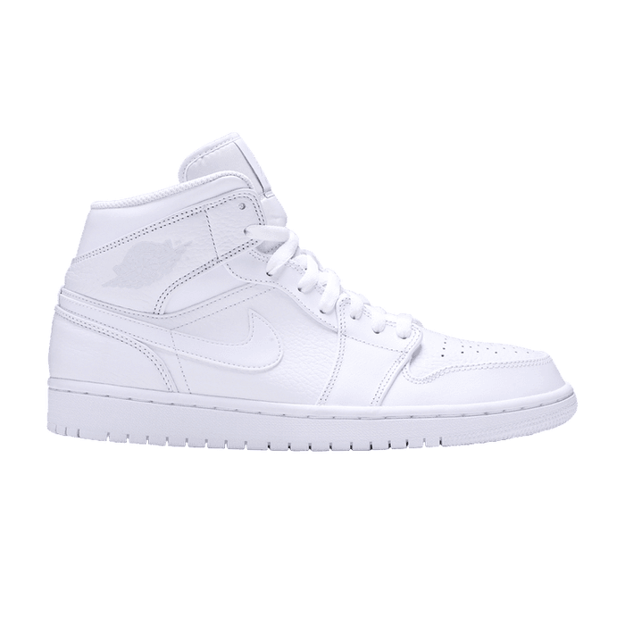 Air Jordan 1 Mid 'Triple White'
