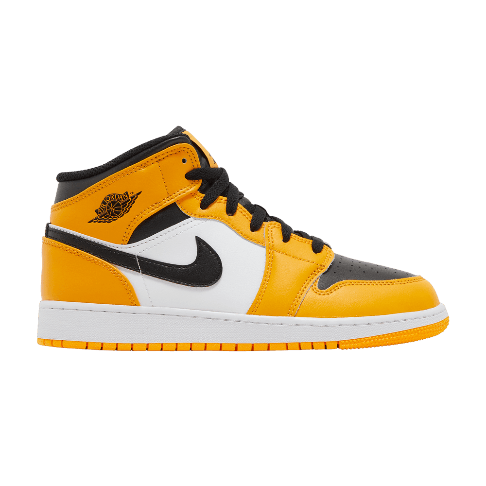 Air Jordan 1 Mid GS 'Reverse Yellow Toe'