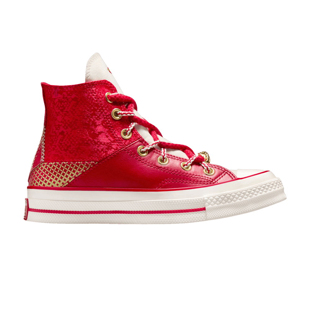 Chuck 70 High 'Lunar New Year - Enamel Red Snakeskin'