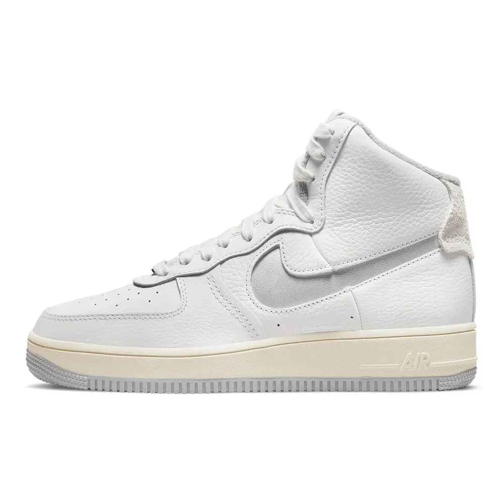 Wmns Air Force 1 High Sculpt 'White Light Smoke Grey'