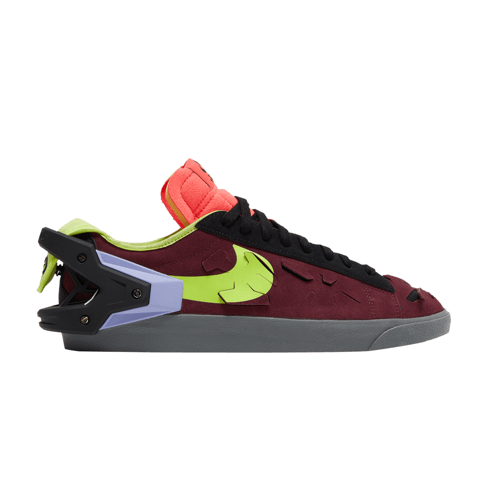 Acronym x Blazer Low 'Night Maroon'