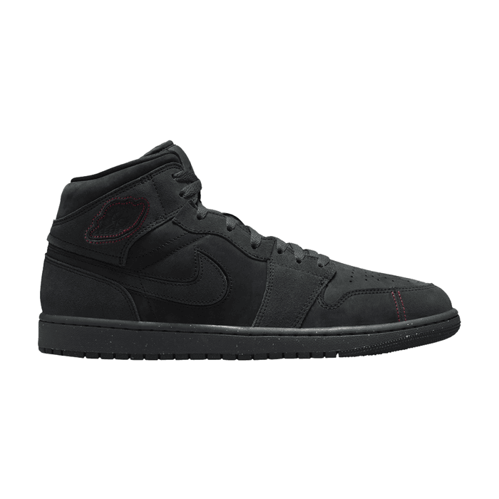 Air Jordan 1 Mid SE Craft 'Dark Smoke Red'