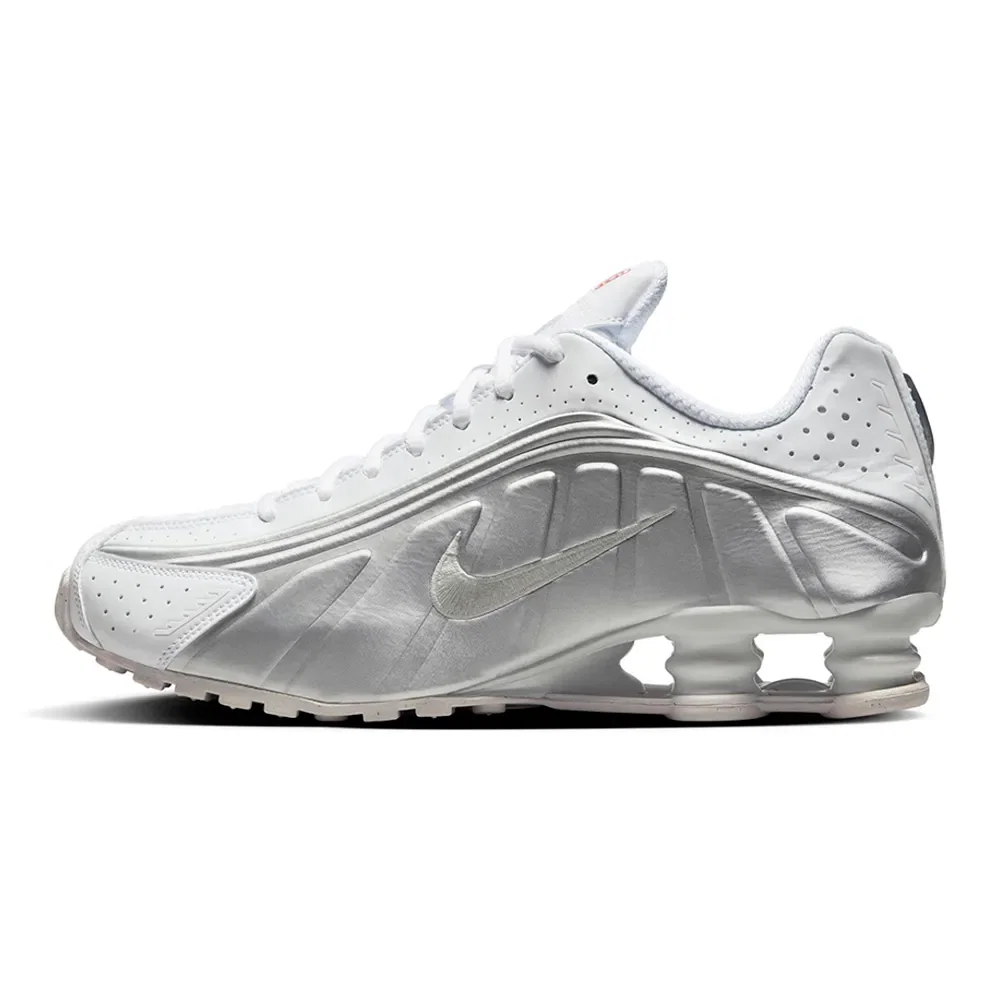 Shox R4 'White Metallic Silver'