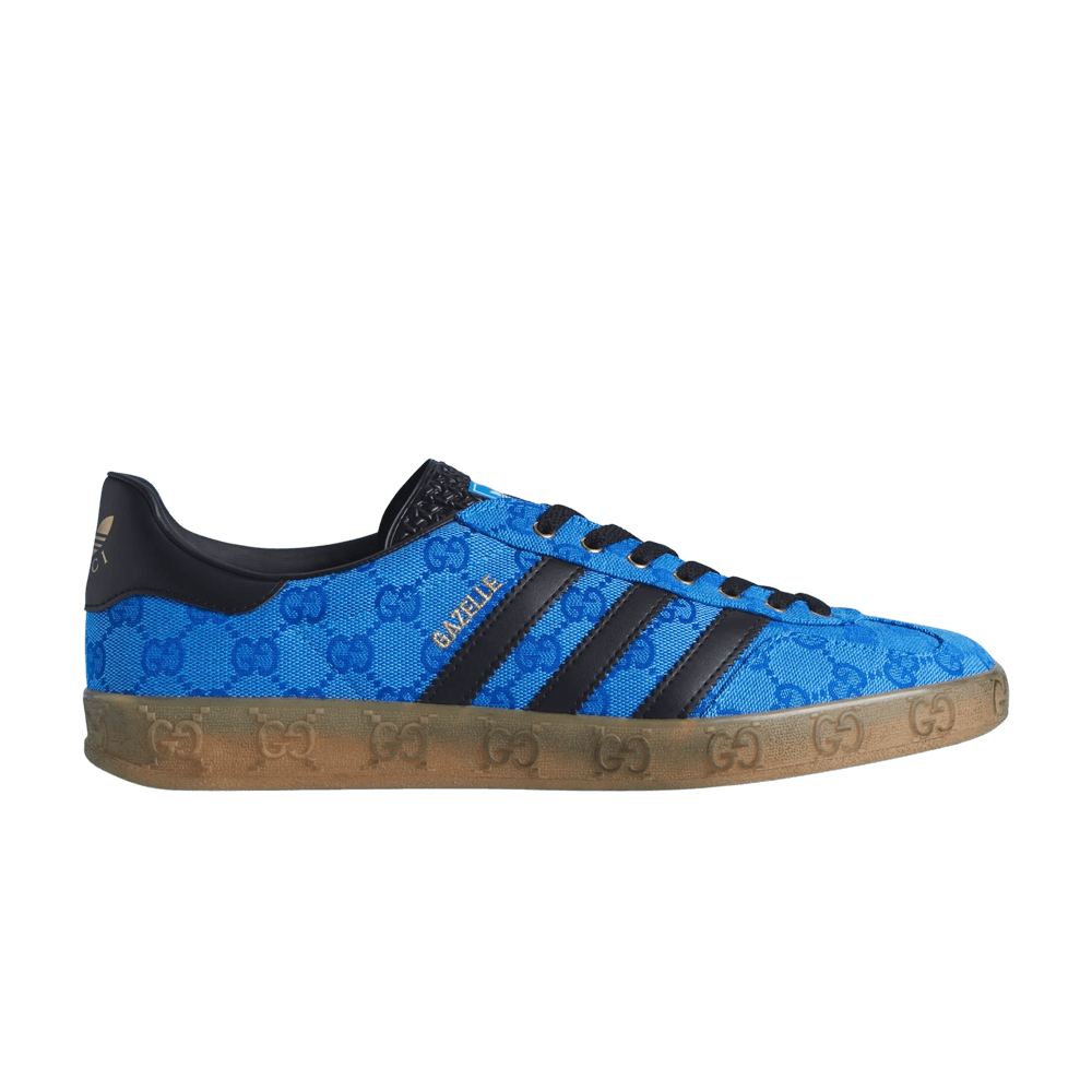 Gucci x Gazelle 'Blue GG Monogram'