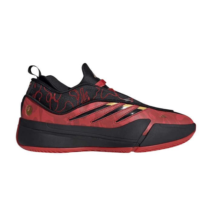 BAPE x Dame 9 'Black Scarlet'