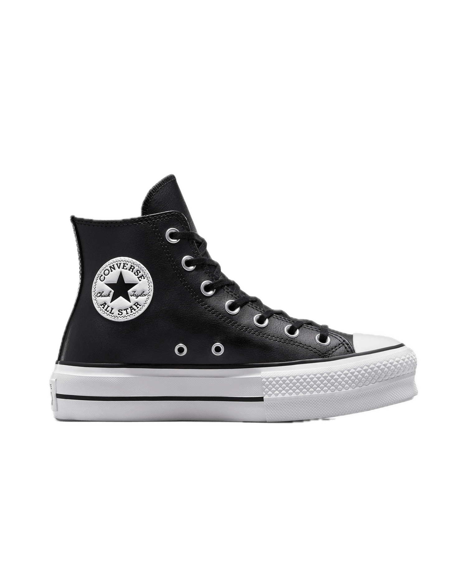 Converse Chuck Taylor All Star Lift Clean Leather High Top Black