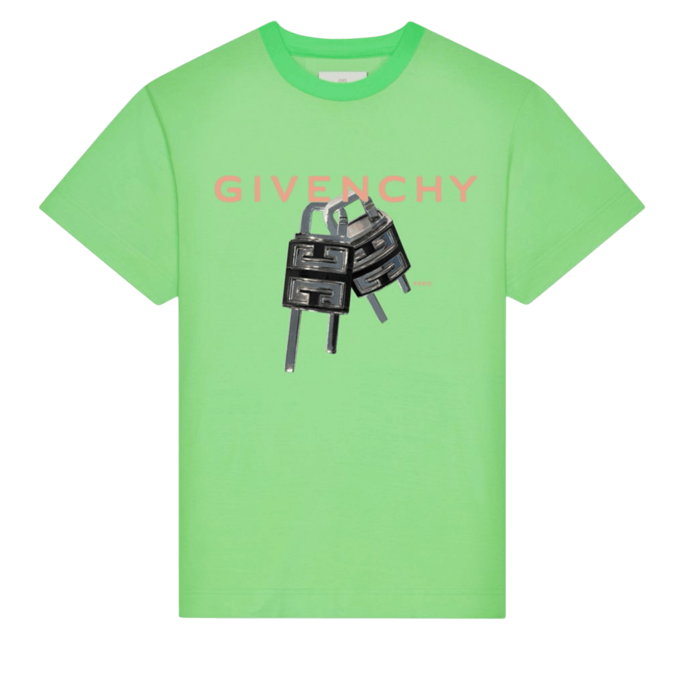 Camiseta 4g Lock Slim Fit Green