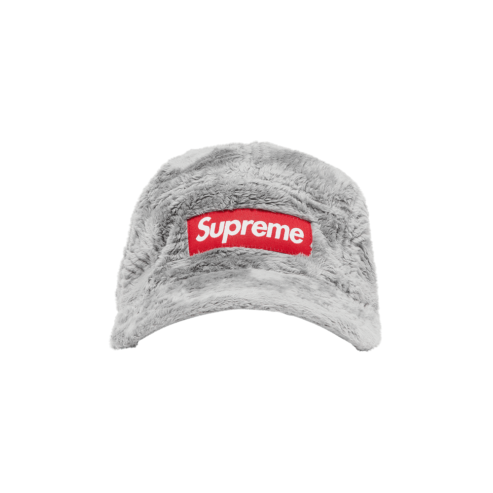 Supreme Swirl Fleece Camp Cap 'Grey'