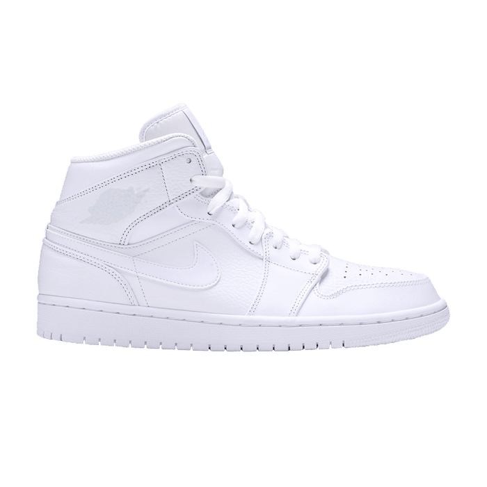 Air Jordan 1 Mid 'Triple White'