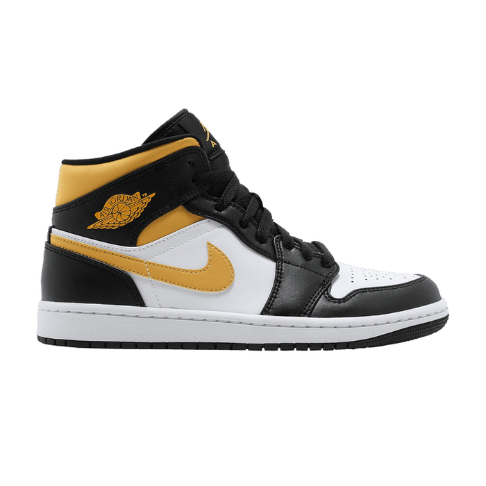 Air Jordan 1 Mid 'Black University Gold'