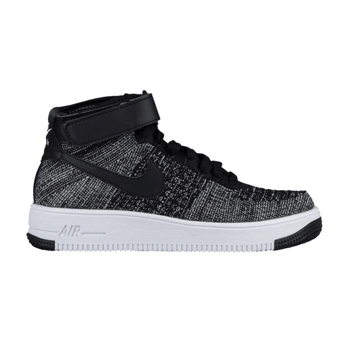 Air Force 1 Ultra Flyknit Mid GS 'Black White'