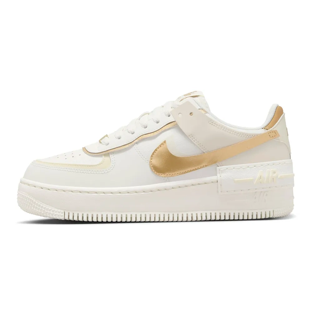 Wmns Air Force 1 Shadow 'Sail Metallic Gold'