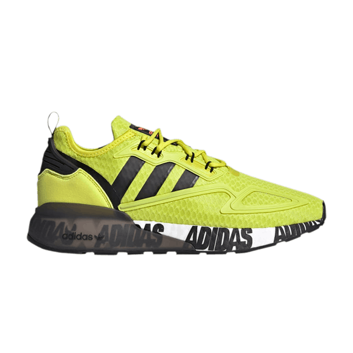 ZX 2K Boost 'Bold Logo Graphic - Acid Yellow'
