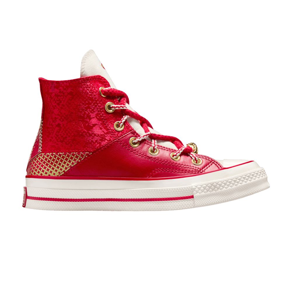 Chuck 70 High 'Lunar New Year - Enamel Red Snakeskin'