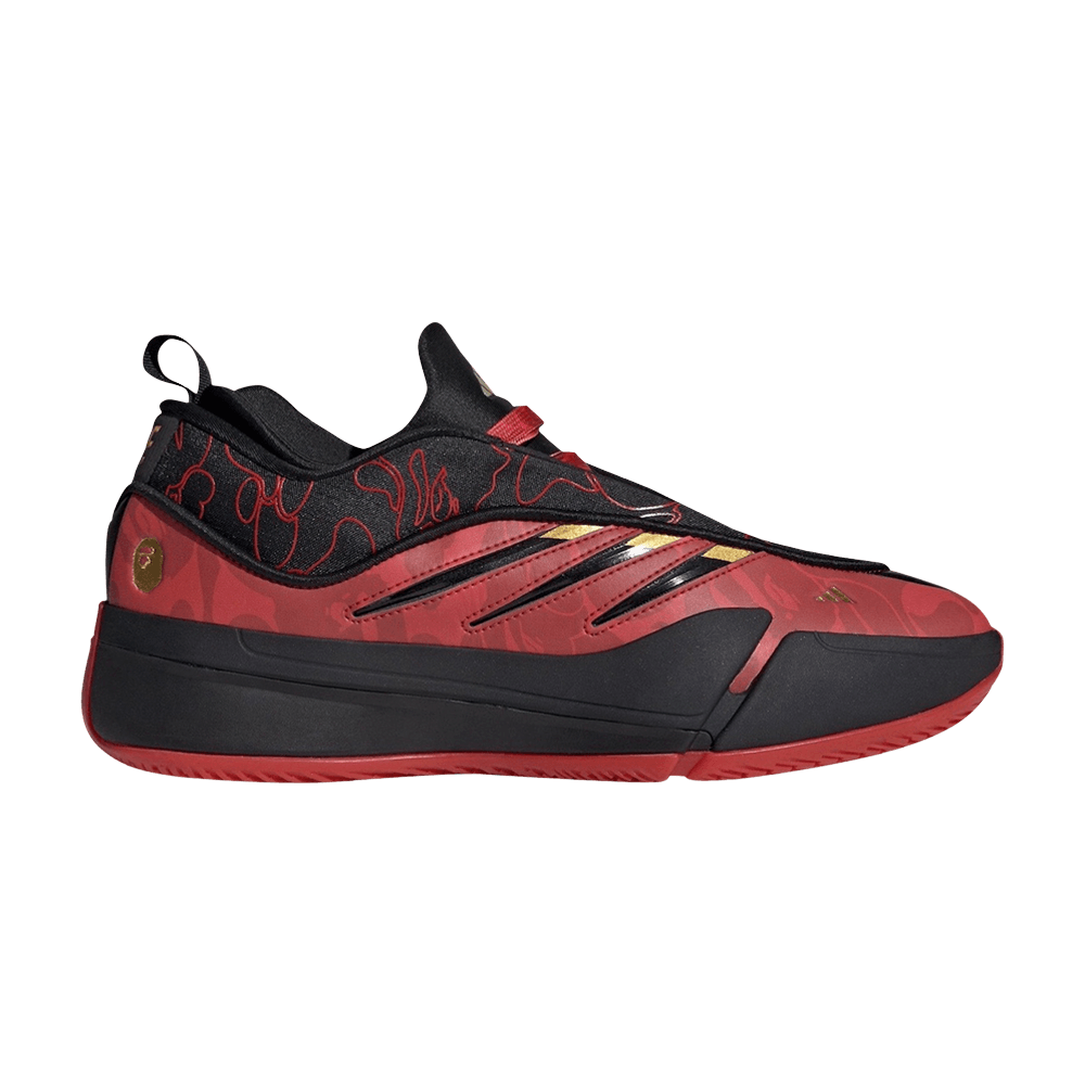 BAPE x Dame 9 'Black Scarlet'