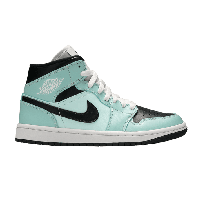Wmns Air Jordan 1 Mid 'Aqua Black'