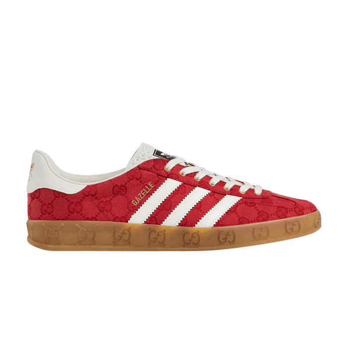 Adidas x Gucci Gazelle 'Red GG Monogram'