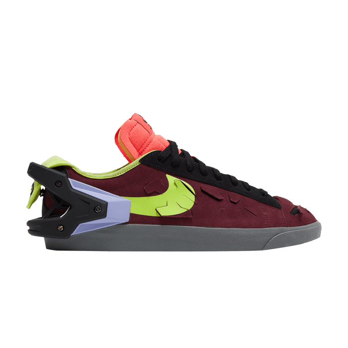 Acronym x Blazer Low 'Night Maroon'